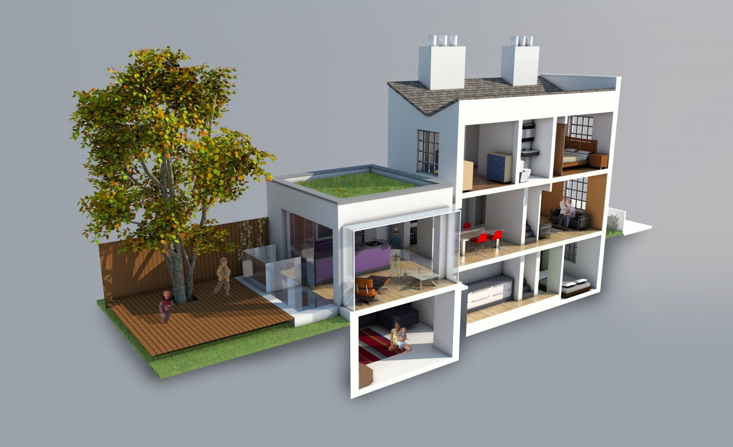 Lillieshall Road rear section
